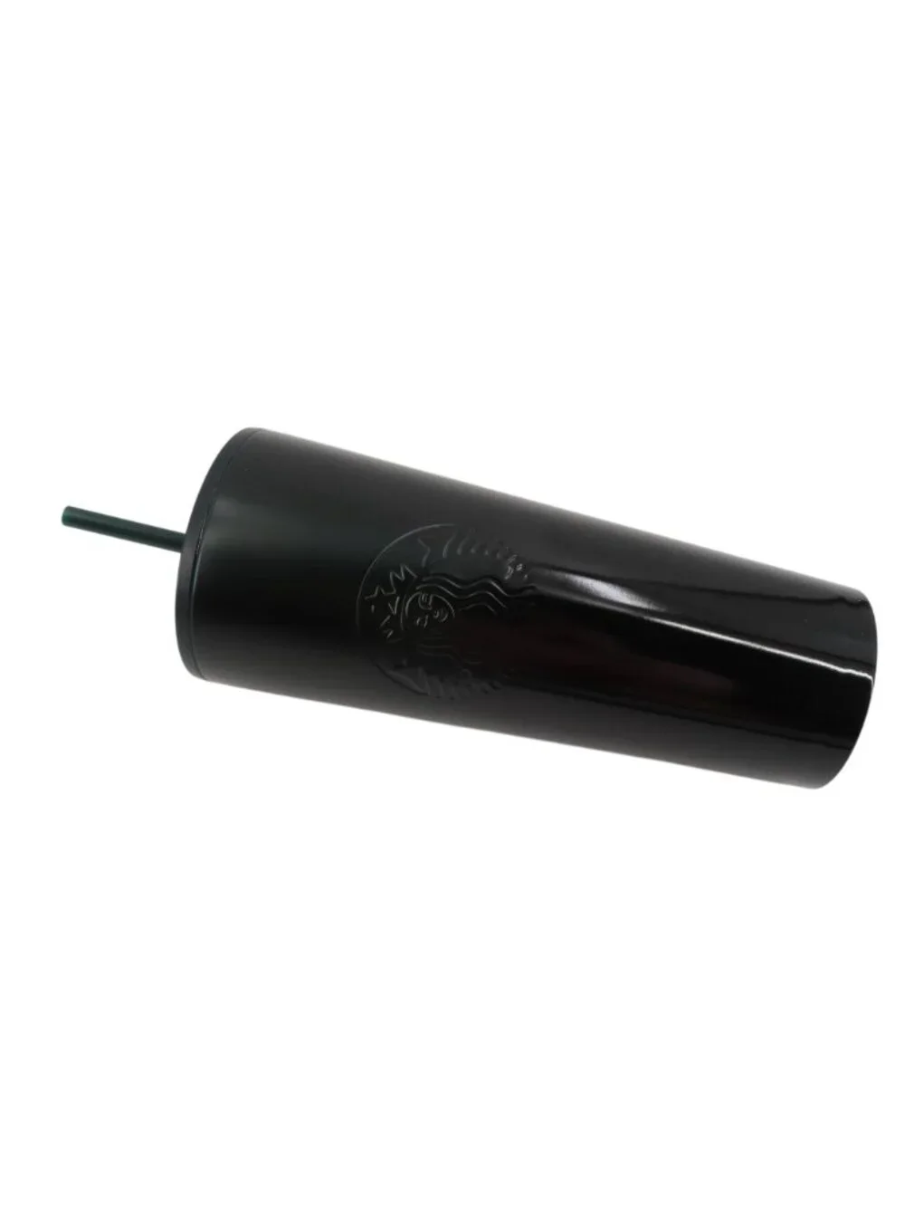 Starbucks Holiday 2020 Dark Green Black Gradient Metal Tumbler 24 OZ NEW